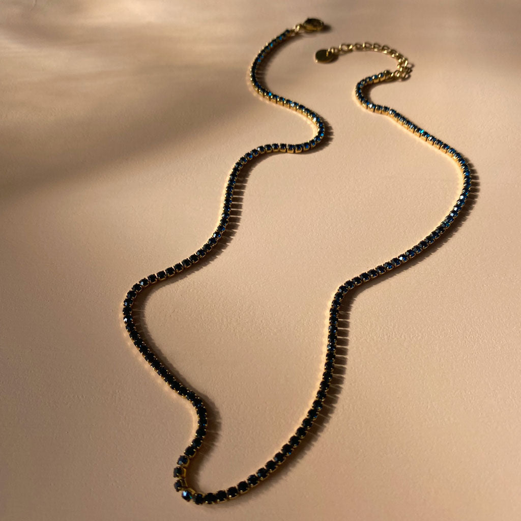 Zircons chain gold ana buendia