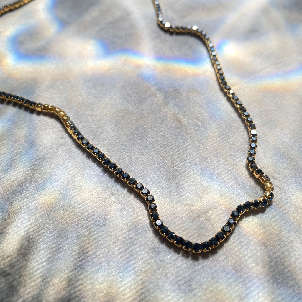 Zircons chain gold ana buendia