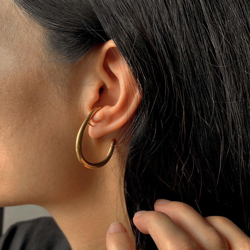 ear cuff earrings gold ana buendia