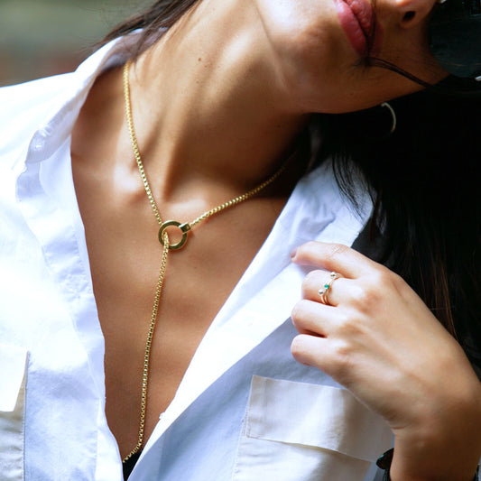 CHAIN EXTENDER GOLD chain layering – Ana Buendia