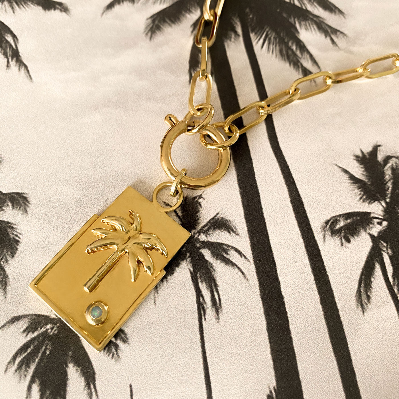 sierra-medallion-charm-opal-gold-palm-tree-colombian-jewelry-designers